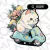 Gatito en moto