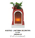 Lanterna de Natal Decorativa Com Led 27cm Vermelho e Branco (Florarte) - comprar online