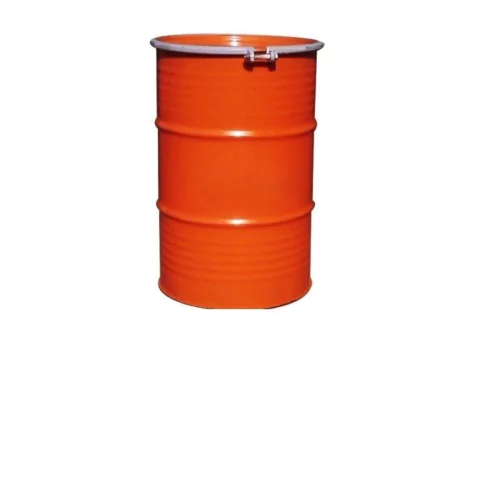 Tambor Ferro 200Lt Hm Laranja C/ Trava - comprar online