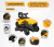 Trator Cortador Grama (G) 4T 17,5HP BF 1080 BUFFALO na internet