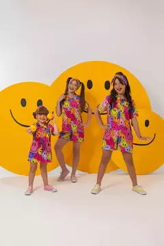 MACAQUINHO CECÍLIA + FAIXA (EMOJI)
