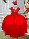 PRE-VENDA Vestido Giovanella/Giovanela Longo Valentina Vermelho