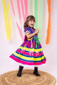 Vestido Marie Junino Luxo Arraiá da Farra - comprar online