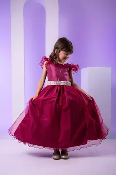 PRÉ-VENDA Vestido Marie Longo Amanda Marsala