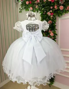 Vestido Menina Bonita Ludmila Branco na internet