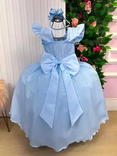 Vestido Ysa Kids Ariane Longo Azul bebê na internet