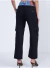 Calça com Detalhe Jeans - comprar online