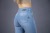 JEAN CON FAJA CHUPIN CELESTE 36 al 50 - tienda online