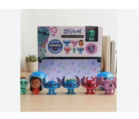 GOMA DE BORRAR WERO 3D PUZZLE STITCH SORPRESA