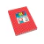 CUADERNO T/D N3 LAPRIDA X50H ROJO LUNARES