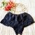 xero de flor hot pant croche