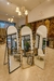 Espejo con pie arco marco de aluminio - comprar online