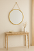 Espejo redondo con cadena ! - comprar online