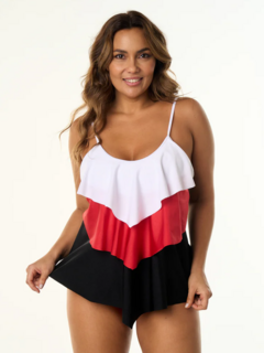 MS 4320 Tankini Rojo - comprar online