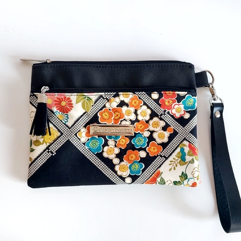 Clutch Maresia - Florido Japonês