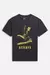 camiseta estampada reserva grunge
