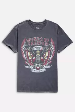 camiseta estampada wing chopper