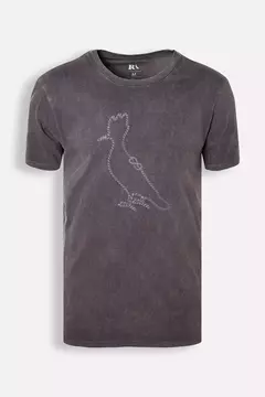 camiseta estampa pica pau nautico