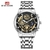 Relógio de pulso de quartzo masculino de luxo à prova d'água com pulseira - Froesshop