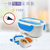 Portable Electric Lunch Box One-piece Separated Office School Bento Lunchbox Kids Heated Lunch Box Food Container Warmer A Spoon - buy online