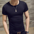 Korean men's clothing summer solid color men's t-shirt short sleeve O-neck t-shirt wholesale - Froesshop
