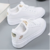 Sapatos femininos couro PU