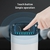 Purificador de ar do carro portátil gerador de íons negativos remover formalde - Froesshop
