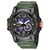 Image of SMAEL new outdoor transparent watch men's outdoor cool dual display waterproof luminous electronic watch