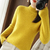 Blusa Feminina Outono-Inverno: Gola Meia Alta, Manga Longa, Solta e Leve - Peça Versátil para Combinações de Roupas Tricotadas - Froesshop