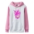 2021 cross-border new jojo's bizarre adventure series anime print contrast color fashion casual hooded sweater on internet