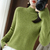 Imagem do Blusa Feminina Outono-Inverno: Gola Meia Alta, Manga Longa, Solta e Leve - Peça Versátil para Combinações de Roupas Tricotadas