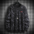 Sweater men's 2023 spring new youth fashion full print casual loose American round neck suede sweater cross-border
