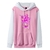 2021 cross-border new jojo's bizarre adventure series anime print contrast color fashion casual hooded sweater - Froesshop