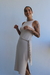 VESTIDO MIDI FAIXA na internet