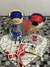 Vaso oso con sorbete, Correa y stickers - Modabyfloreda