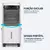 Climatizador de Ar Mondial Wind Turbo CL-25L 25 Litros 5 em 1 - Branco 220V - Jrdecorações