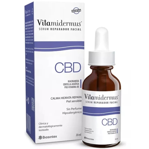 Vitamidermus serum reparador facial CBD x 20ml