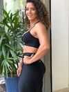 CONJUNTO C/ LEGGING COMPRESSÃO PRETO