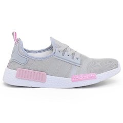 Tênis Nmd Cinza Com Rosa - comprar online