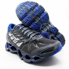 Tênis  Mizuno Wave Prophecy 7 Gravite Com Azul - PV IMPORTS
