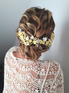 Tocado Sunshine - Maia Apliques y Tocados