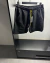 SHORT RHUDE EMBROIDED TWILL LOGO BLACK - comprar online