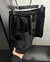 SHORT RHUDE EMBROIDED TWILL LOGO BLACK na internet