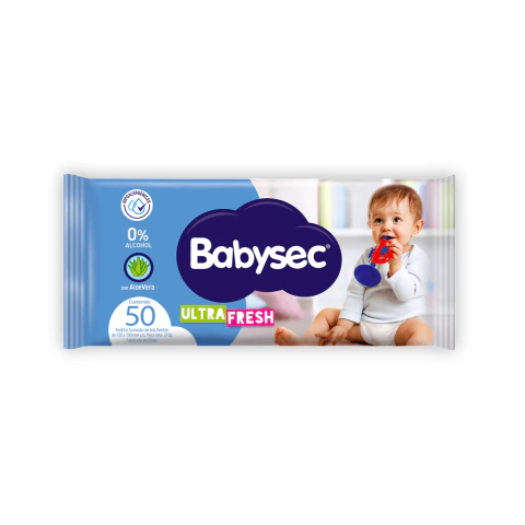 Toallitas Humedas BabySec Ultra x50 - comprar online