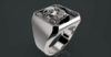 Anel de Prata - Signet Ring