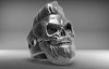 Anel de Prata Caveira - Skull Tuft