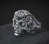 Anel de Prata Caveira - Mexican Skull