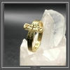 Anel 7 Cruzes em Prata banhado a Ouro 18k - comprar online