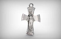Pingente de Prata Nossa Senhora - comprar online