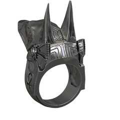 Anel de Prata Anubis - Celtic Joias Masculinas